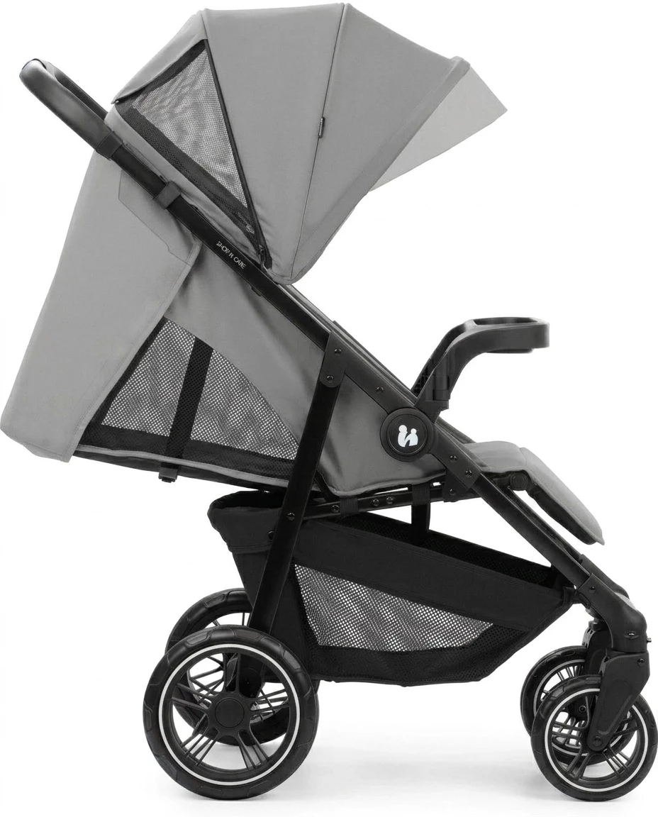 Hauck Kinder-Buggy Shop N Care, Grey, bis 22 kg belastbar; kompatibel mit Babyschale