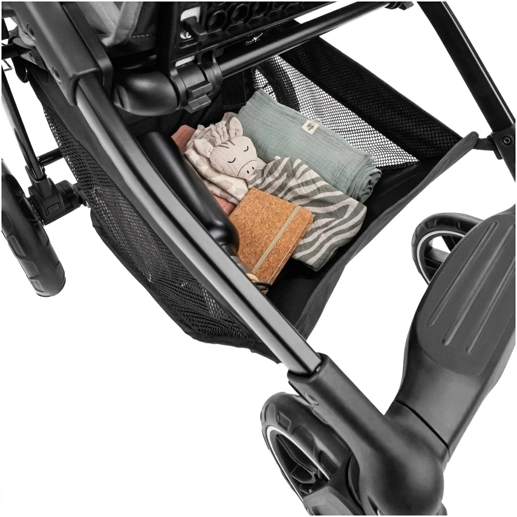 Hauck Kinder-Buggy Shop N Care, Grey, bis 22 kg belastbar; kompatibel mit Babyschale