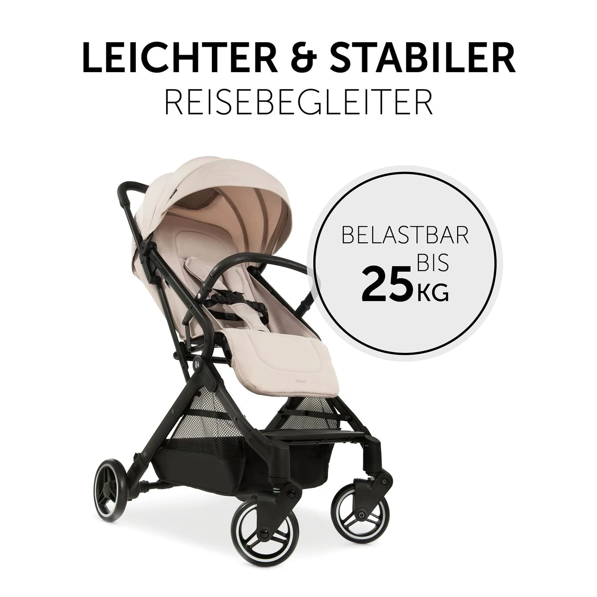 Hauck Sportbuggy Travel N Care - Beige