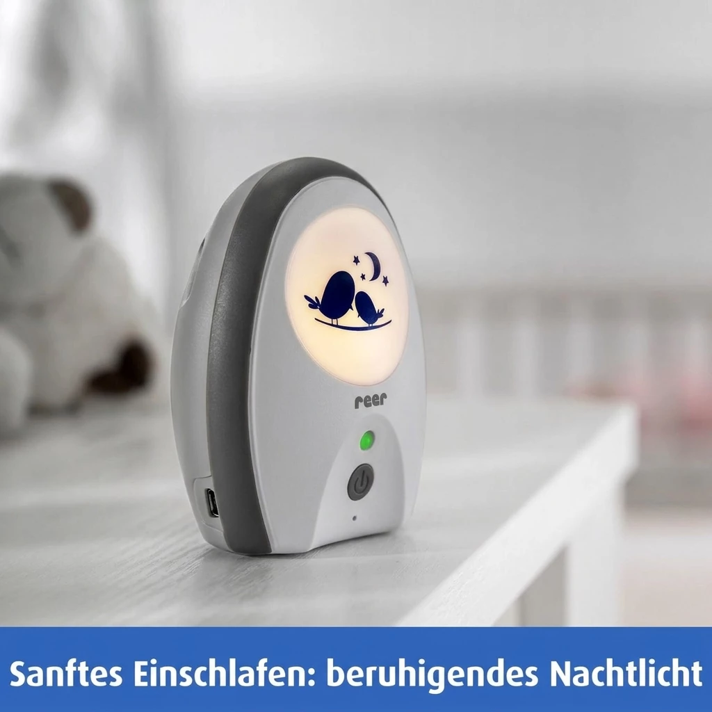 Reer Babyphone Audio-Babyphone, Audio Babyphone, 1-tlg., bis zu 300 Meter Reichweite