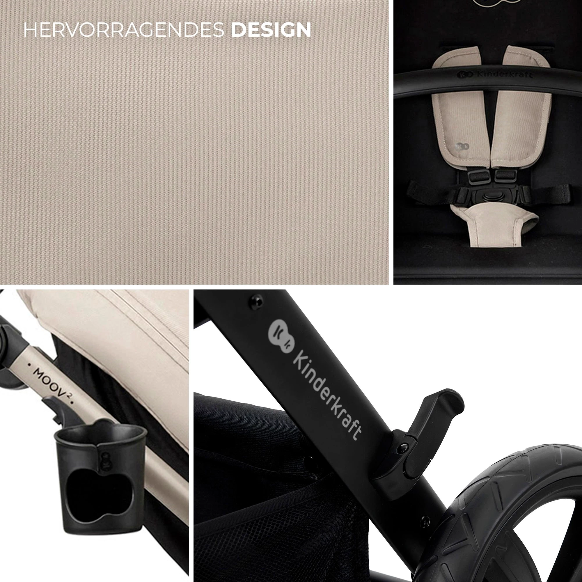 Kombi-Kinderwagen MOOV 2 4in1 EVA
