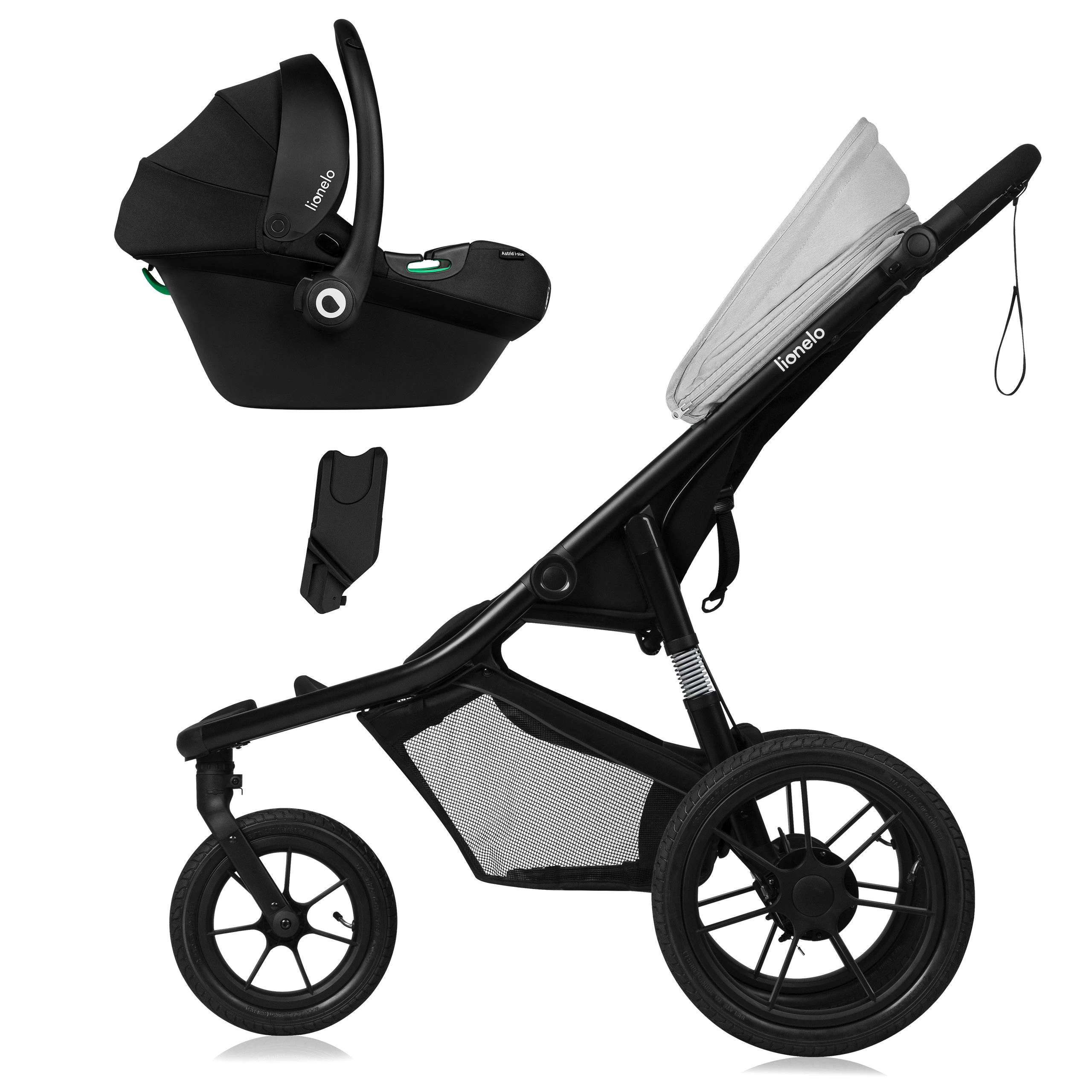 Dreirad-Kinderwagen AZURA