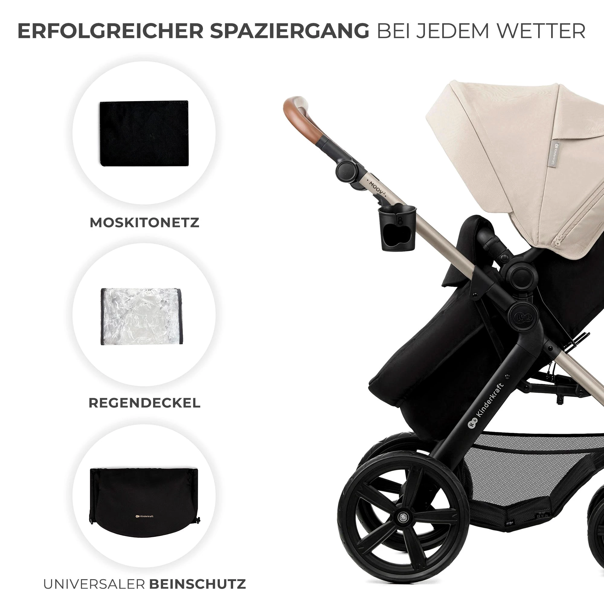 Kombi-Kinderwagen MOOV 2 4in1 EVA