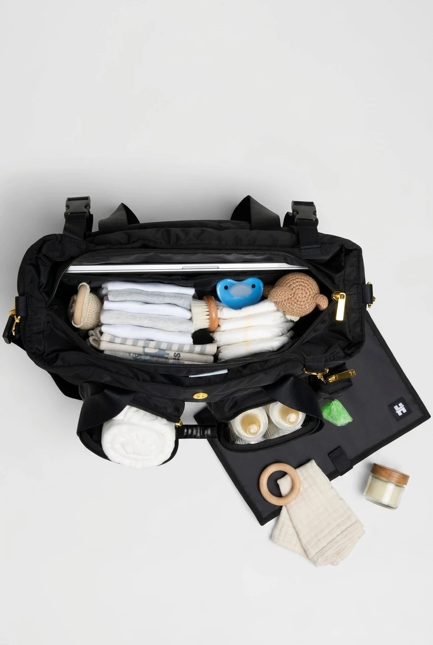 HUGGIES babywear Wickeltasche, inklusive Wickelunterlage, ohne abgebildete Accessories