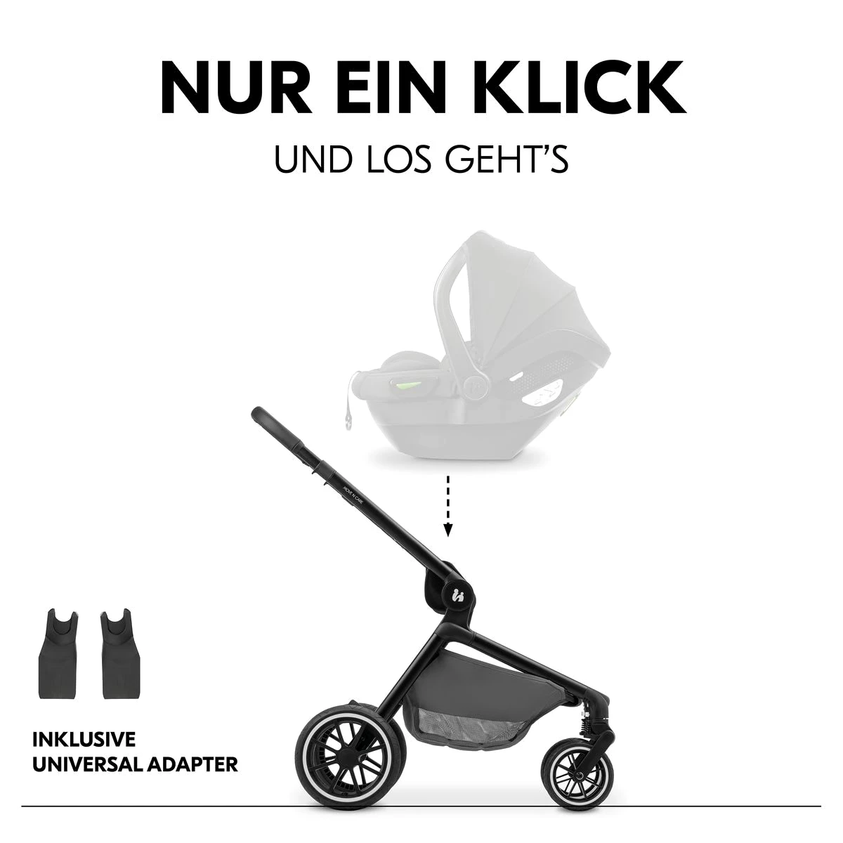 Hauck Sportbuggy Move N Care - Dark Grey