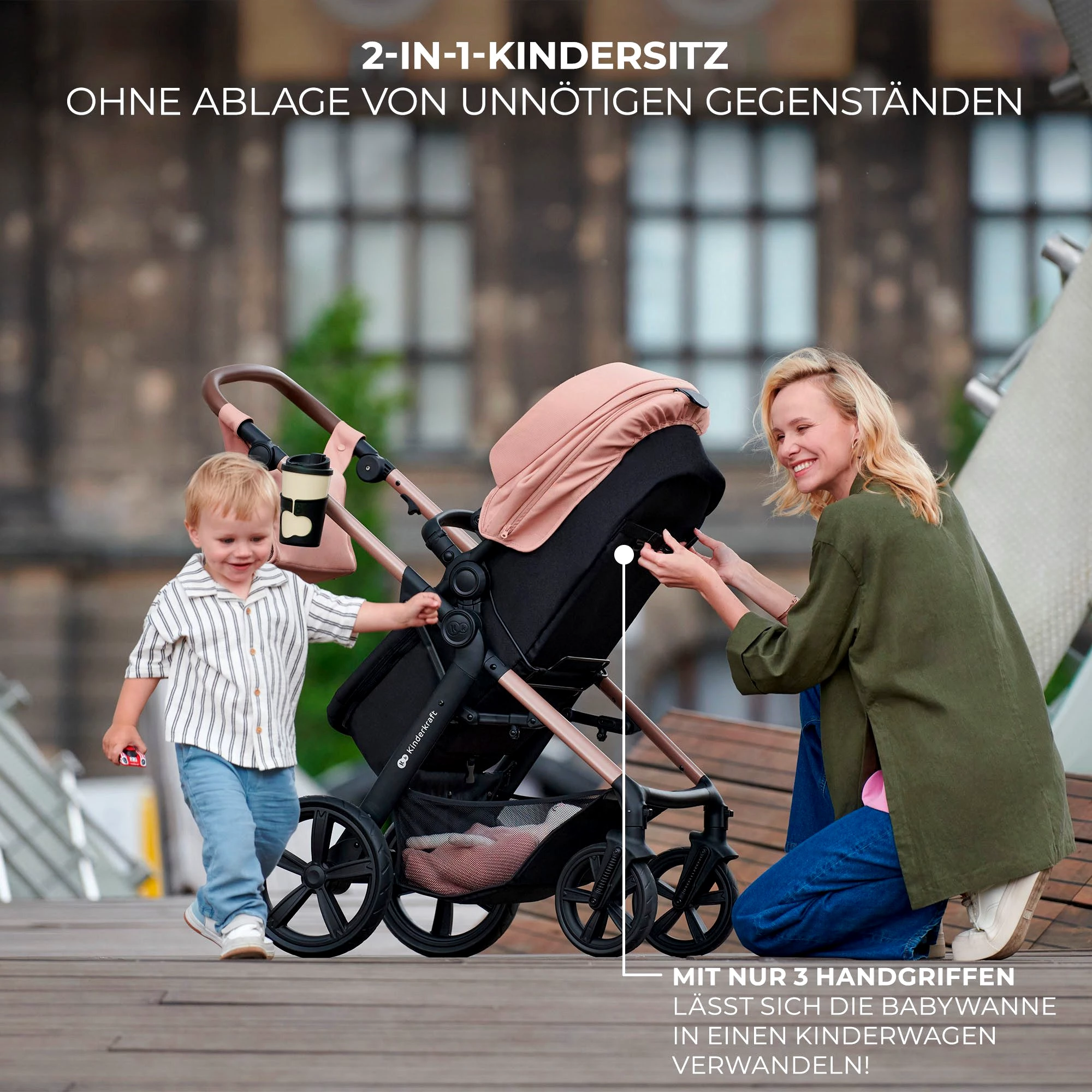 Kombi-Kinderwagen MOOV 2 4in1 AIR