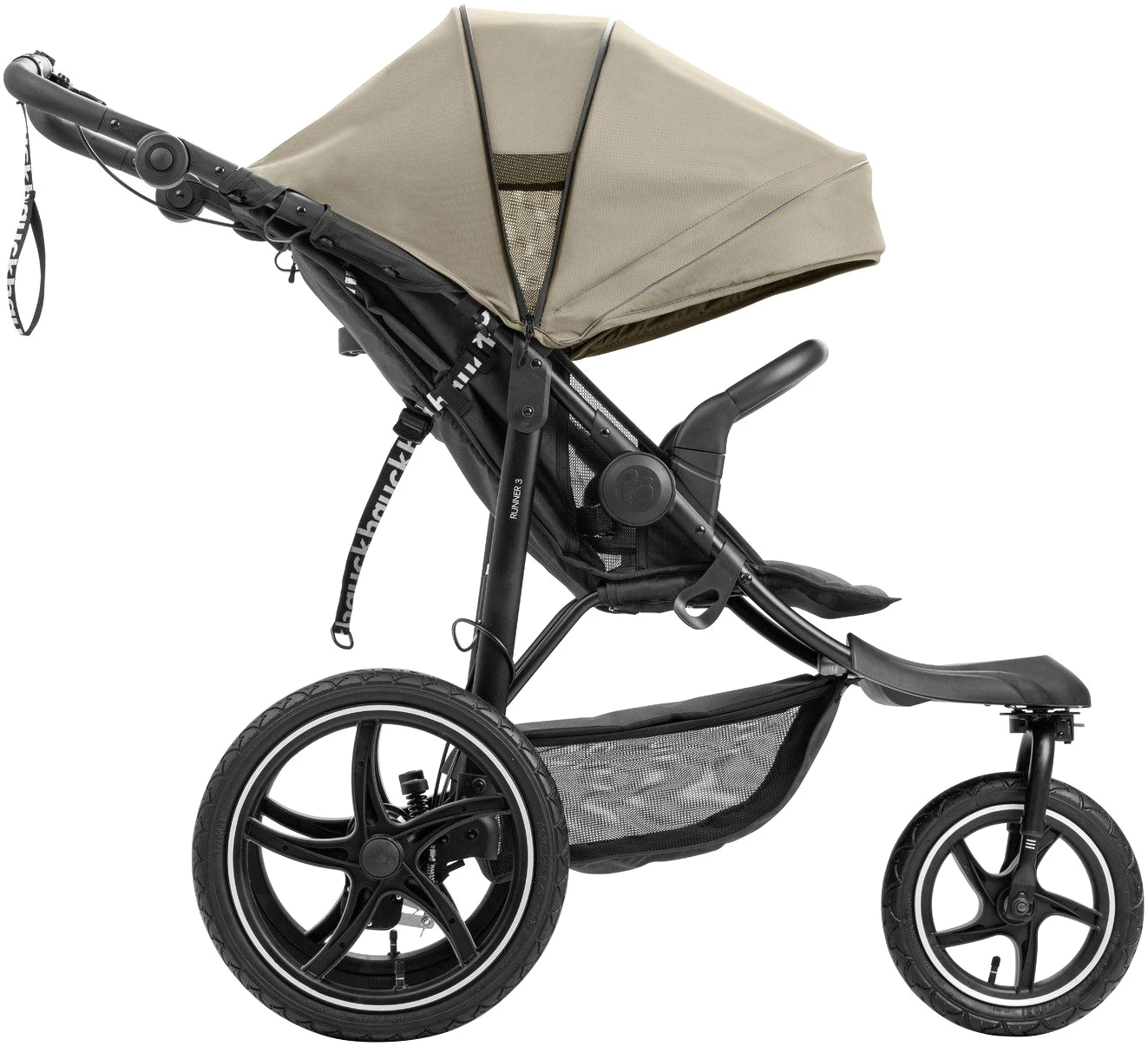 Hauck Dreirad-Kinderwagen Runner 3, olive