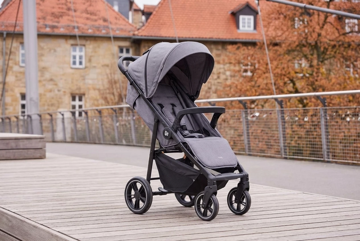 Hauck Kinder-Buggy Shop N Care, Grey, bis 22 kg belastbar; kompatibel mit Babyschale