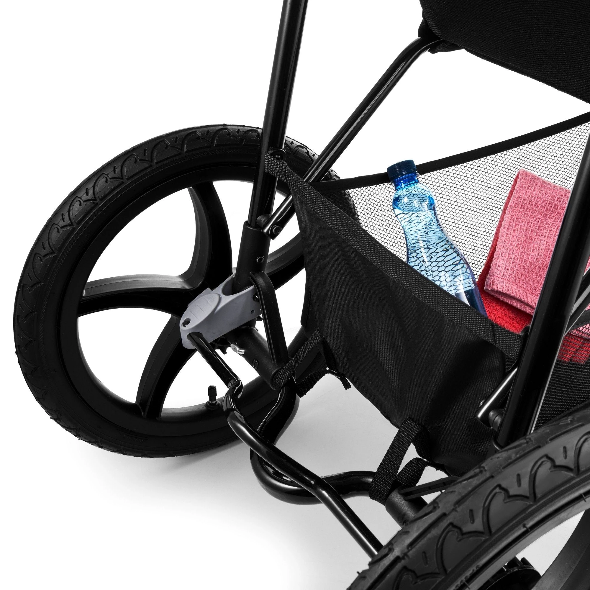 Moby-System Dreirad-Kinderwagen Jogging-Kinderwagen mit Luftreifen und Verdeck - Modell: MOUNTAIN