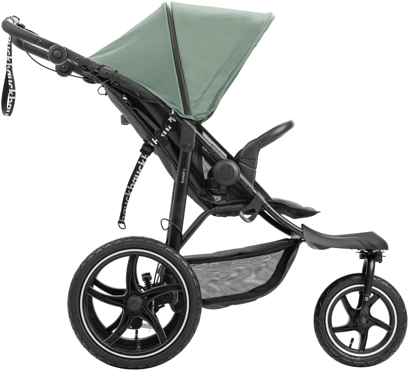 Hauck Dreirad-Kinderwagen Runner 3, Jungle Green