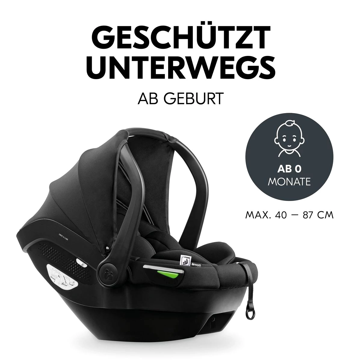 Hauck Sportbuggy Move N Care 2in1 Travel Set - Dark Grey