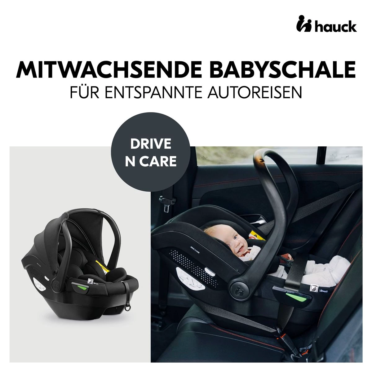 Hauck Sportbuggy Move N Care 2in1 Travel Set - Dark Grey