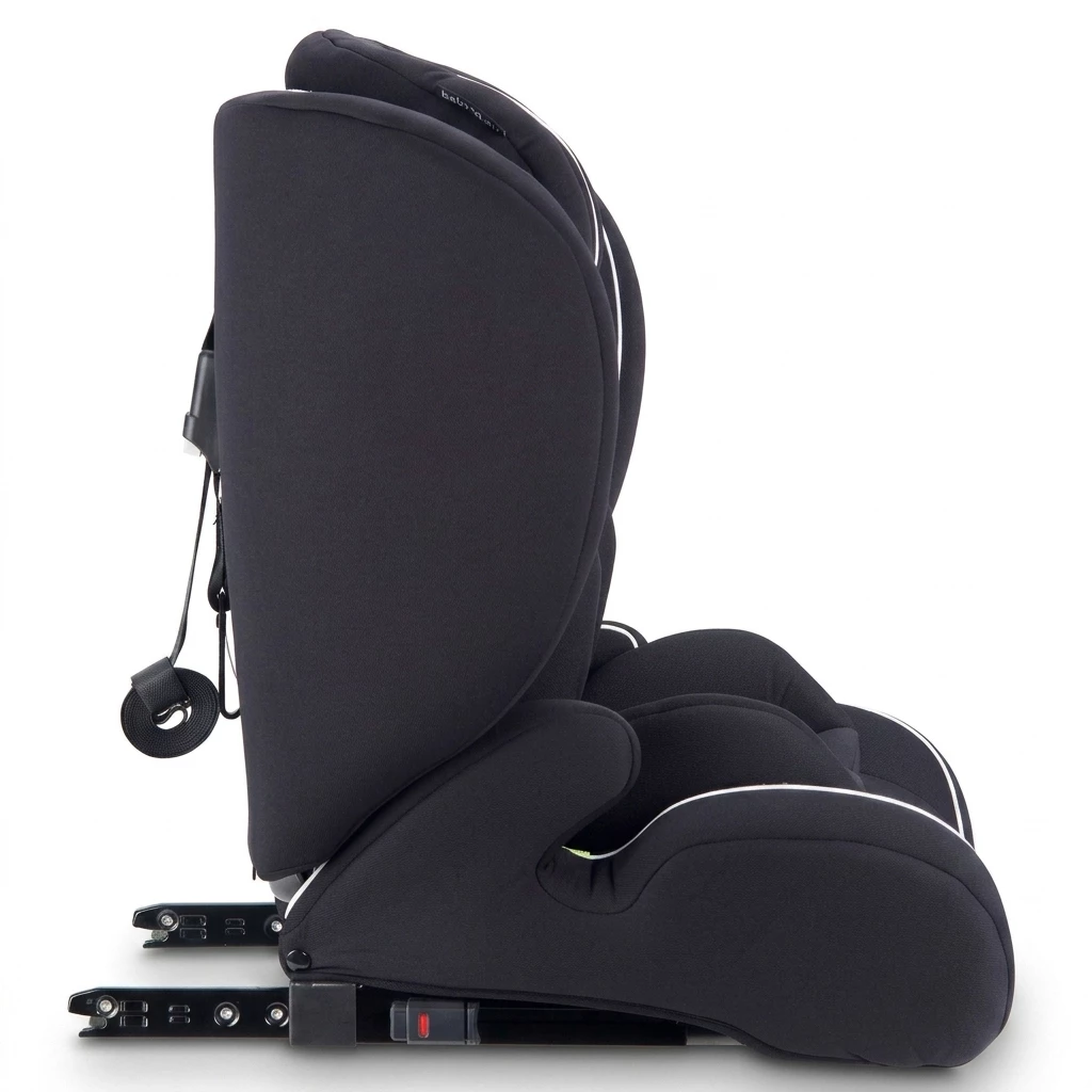 BabyGo Autokindersitz FreeFix Isize, ab: 76 cm, bis: 150 cm, für Körpergröße von 76-150 cm