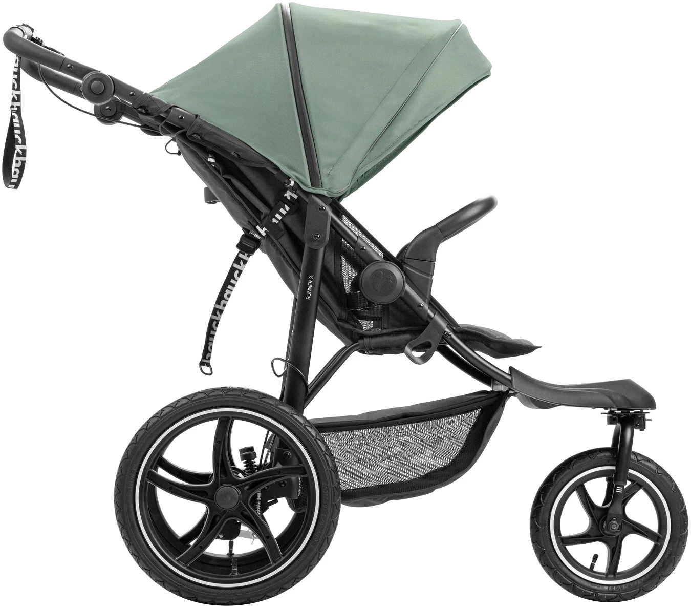 Hauck Dreirad-Kinderwagen Runner 3, Jungle Green