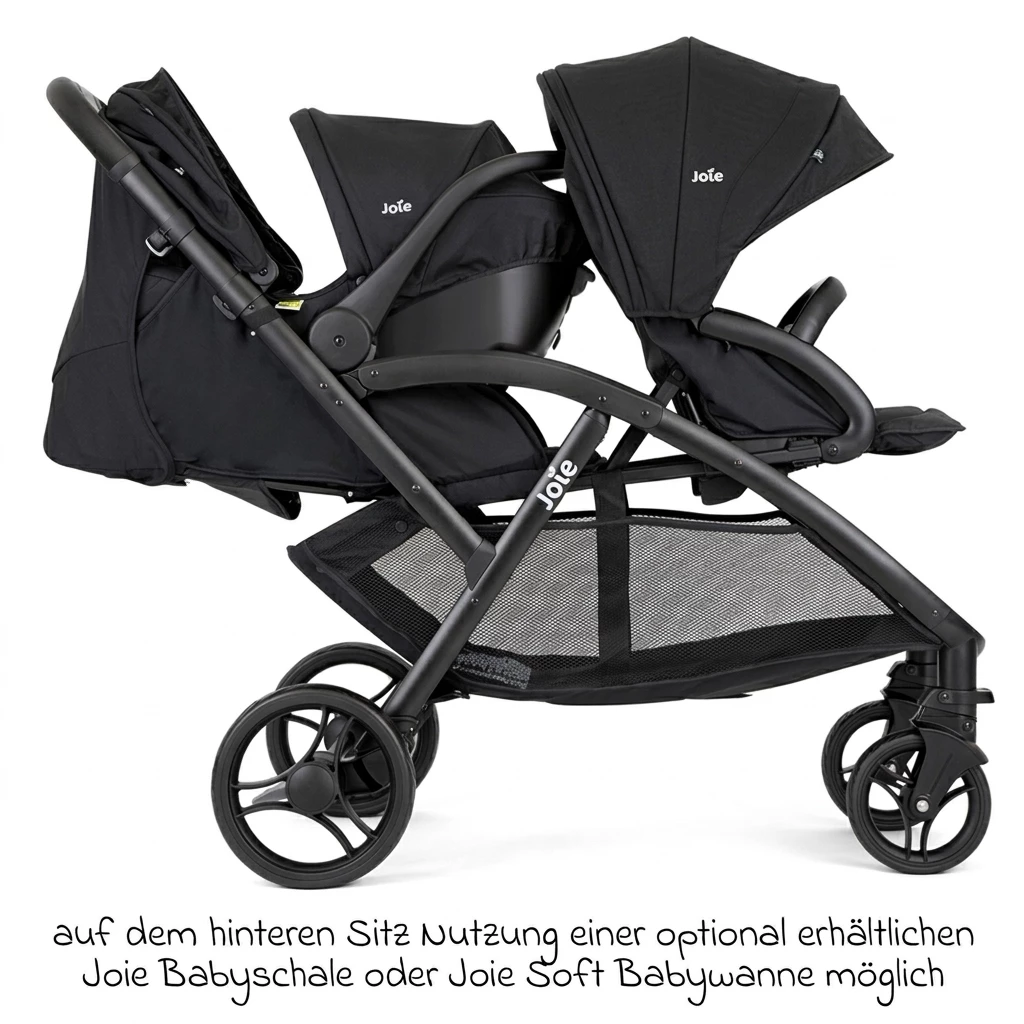 Joie Geschwisterwagen Evalite Duo - Shale