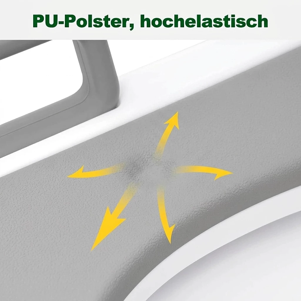 Woltu Baby-Toilettensitz, 38 cm, klappbar, 3 Stufen höhenverstellbar, Anti-Rutsch-Pads