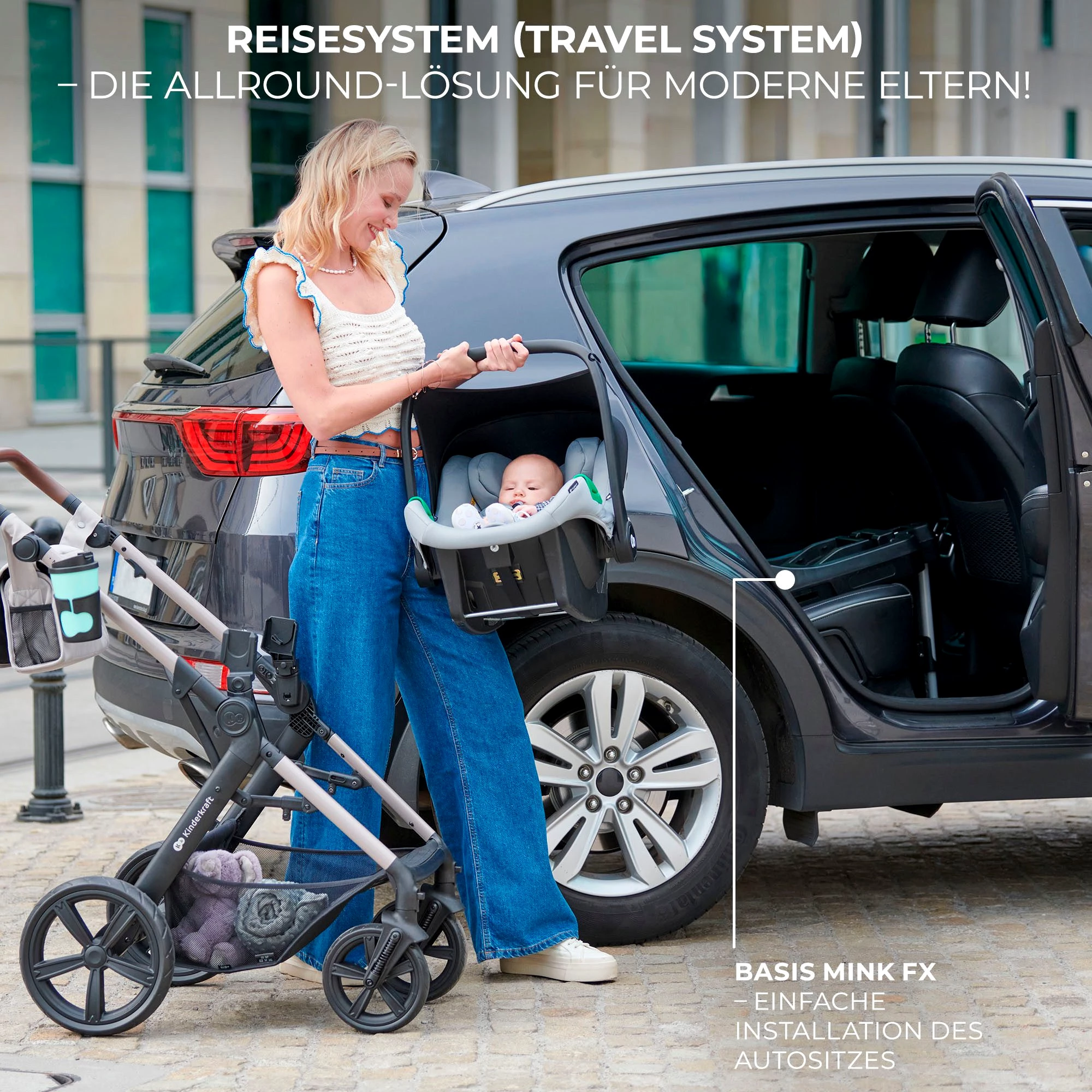 Kombi-Kinderwagen MOOV 2 4in1 EVA