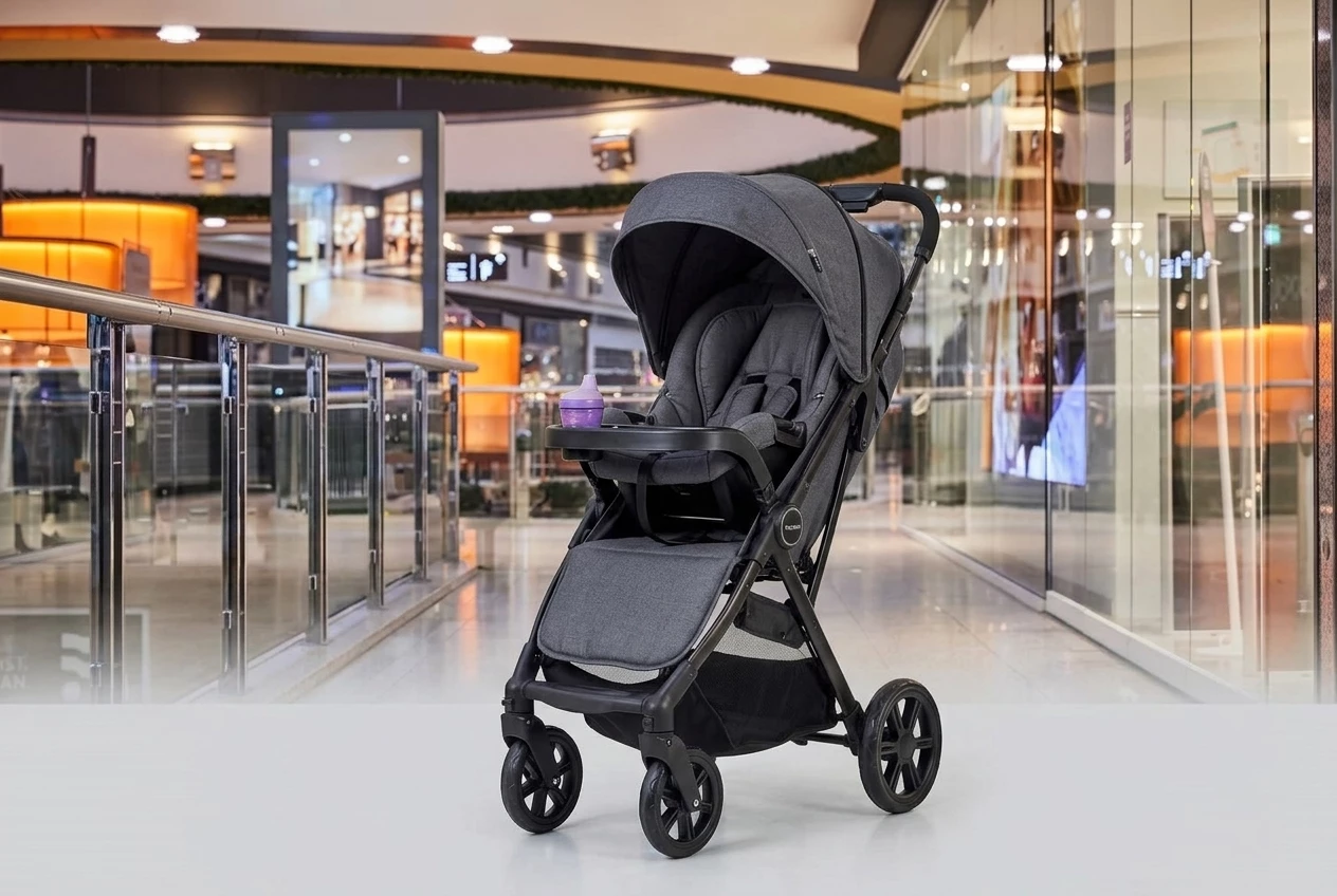 Hauck Kinder-Buggy Shop N Care, Grey, bis 22 kg belastbar; kompatibel mit Babyschale