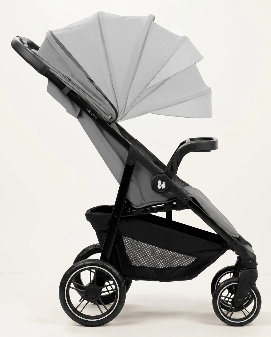 Hauck Kinder-Buggy Shop N Care, Grey, bis 22 kg belastbar; kompatibel mit Babyschale