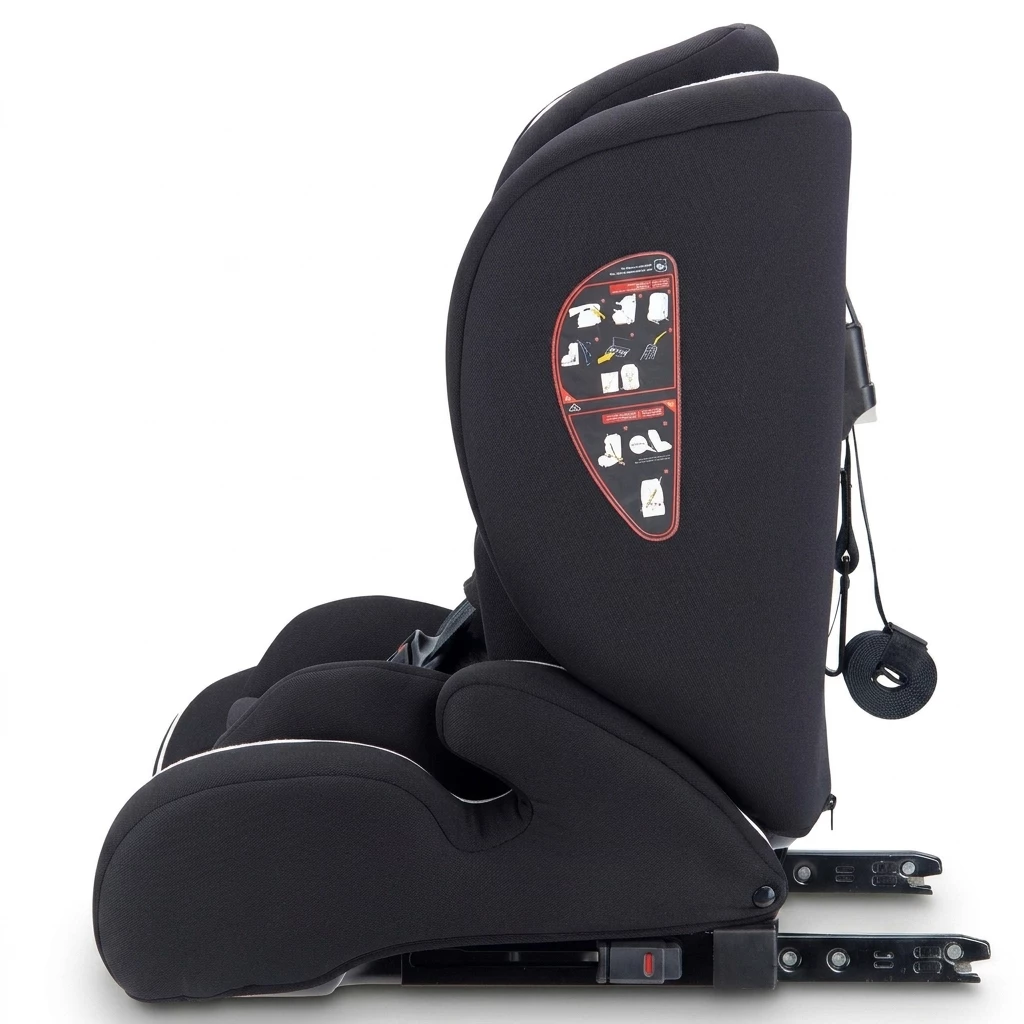 BabyGo Autokindersitz FreeFix Isize, ab: 76 cm, bis: 150 cm, für Körpergröße von 76-150 cm