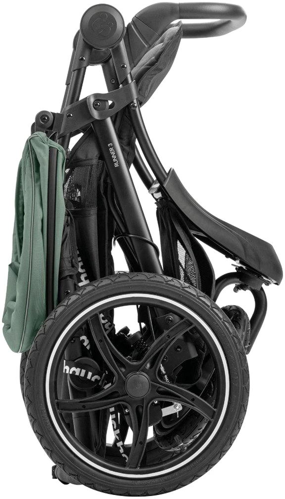 Hauck Dreirad-Kinderwagen Runner 3, Jungle Green