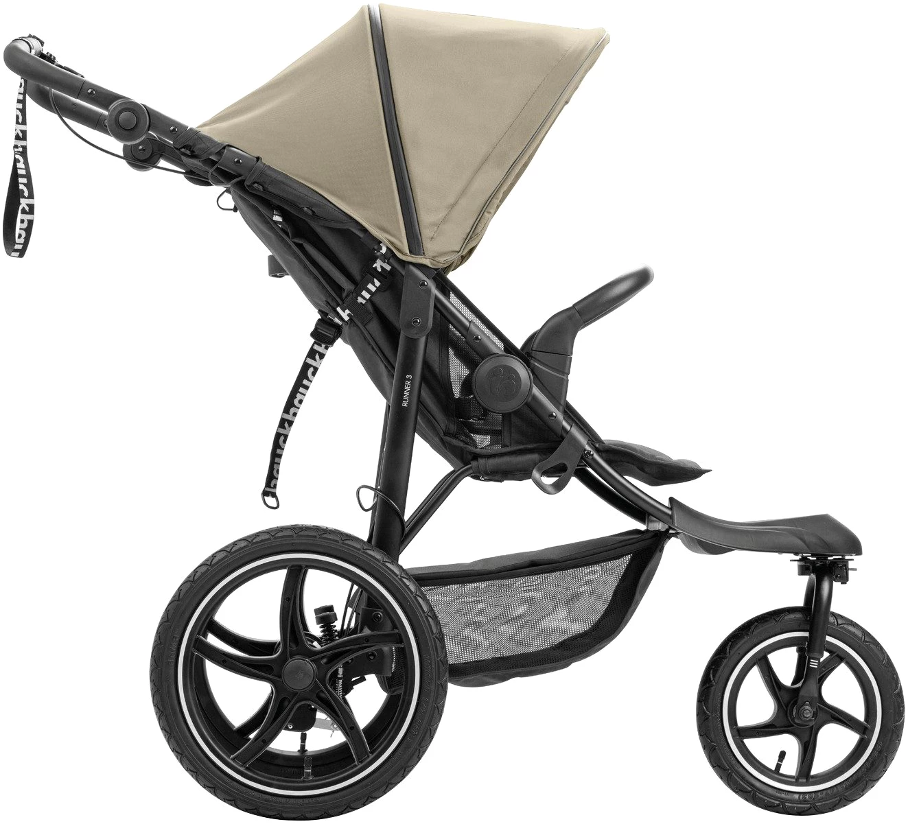 Hauck Dreirad-Kinderwagen Runner 3, olive