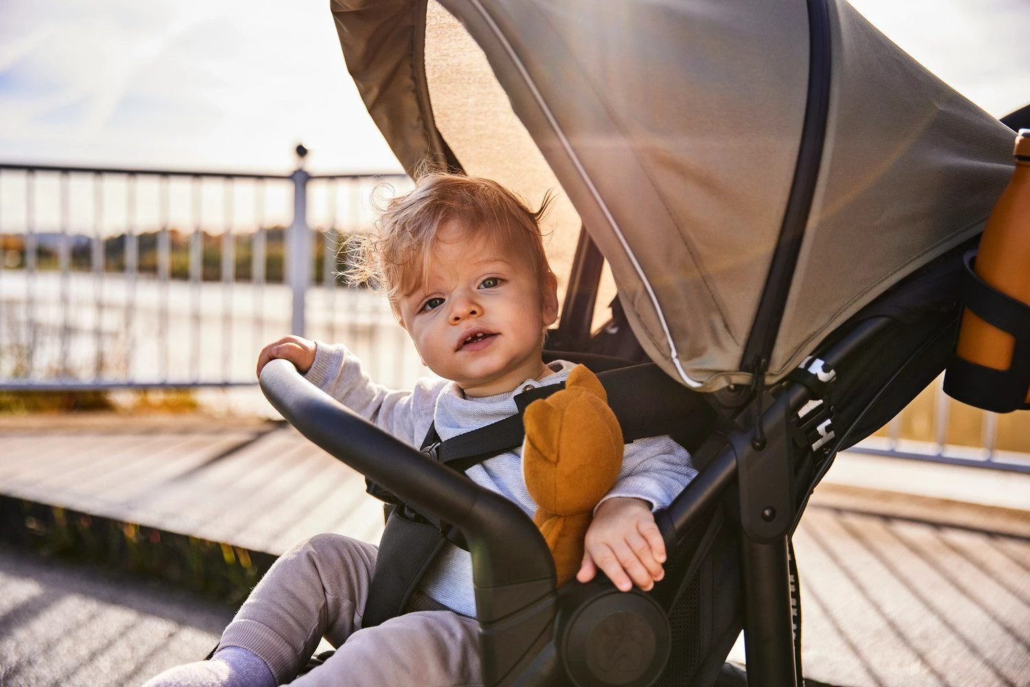 Hauck Dreirad-Kinderwagen Runner 3, Jungle Green