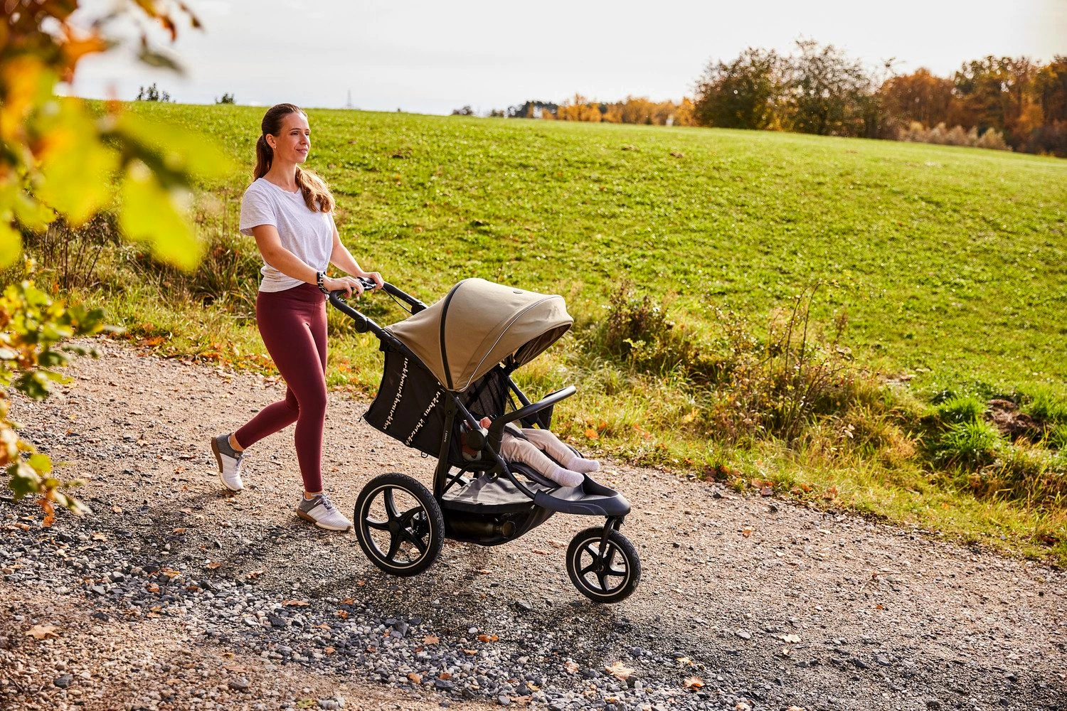 Hauck Dreirad-Kinderwagen Runner 3, Jungle Green