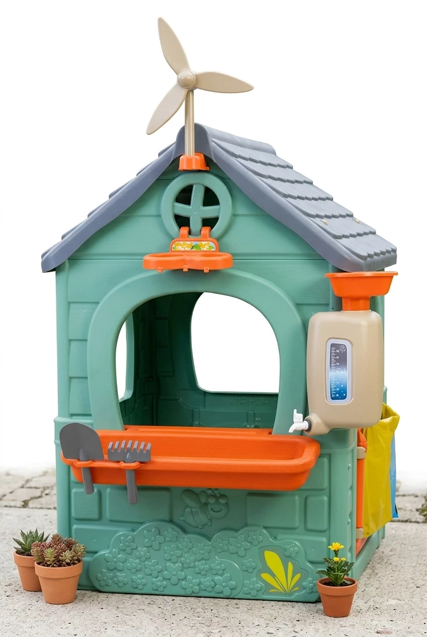 Feber® Spielhaus Recycled Eco, Made in Europe