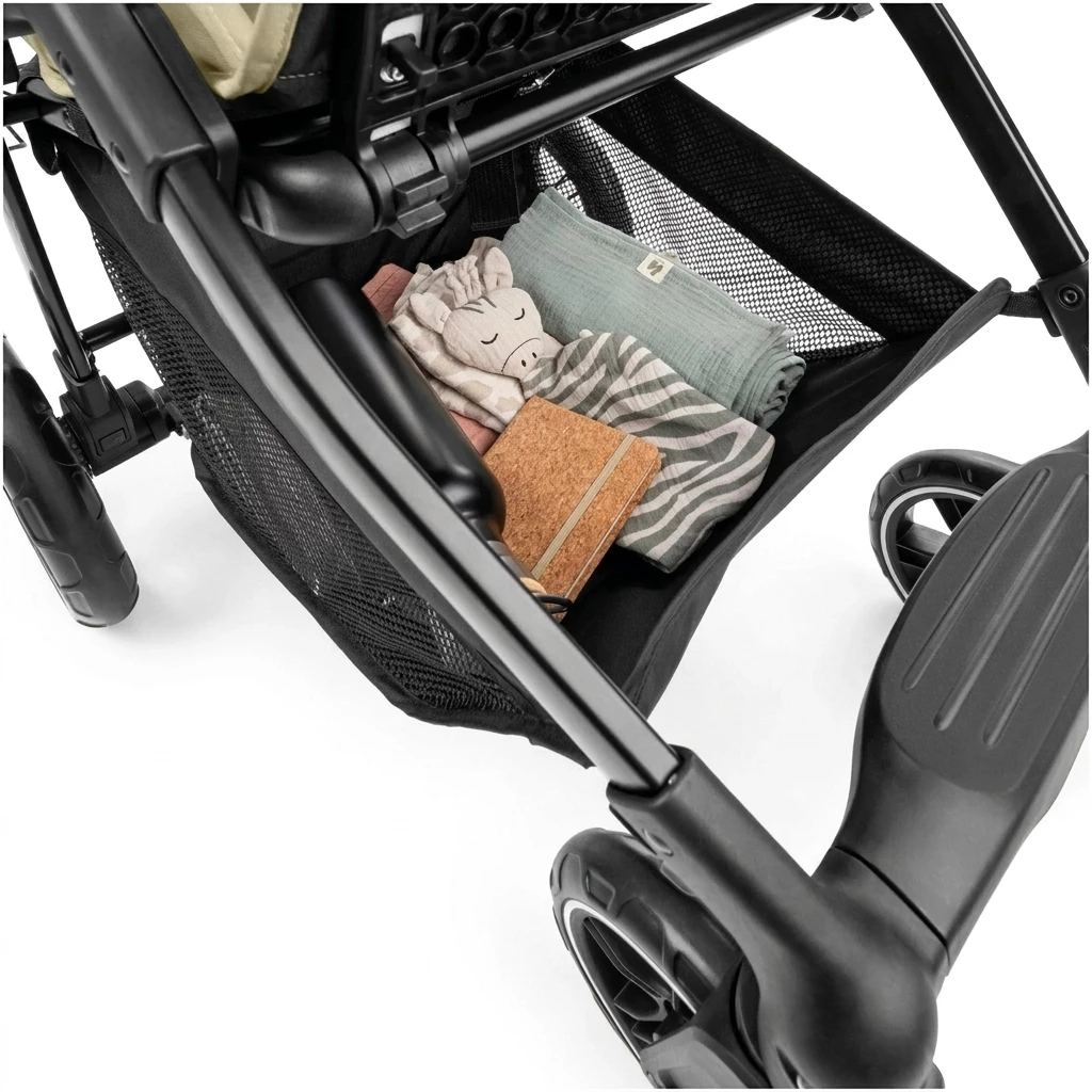 Hauck Kinder-Buggy Shop N Care, Olive, bis 22 kg belastbar; kompatibel mit Babyschale