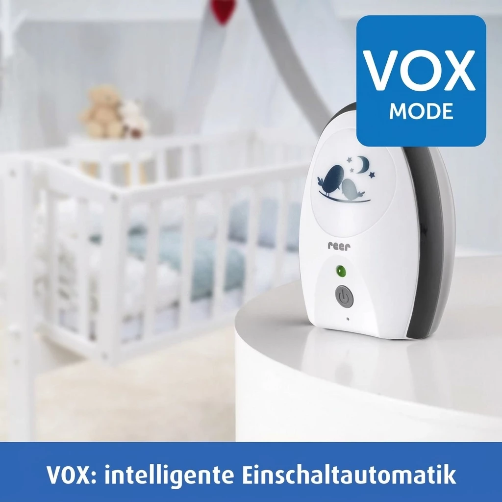 Reer Babyphone Audio-Babyphone, Audio Babyphone, 1-tlg., bis zu 300 Meter Reichweite