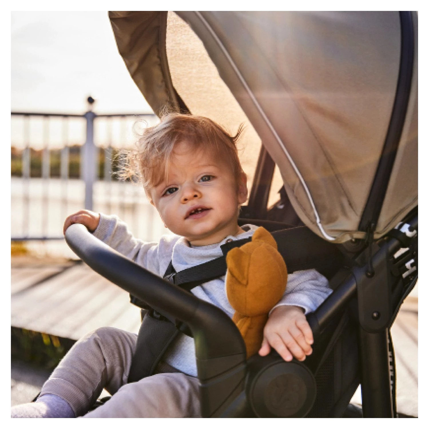 Hauck Dreirad-Kinderwagen Runner 3, olive